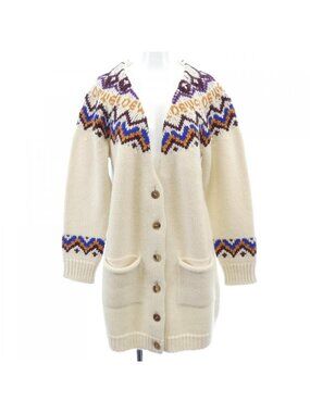 Loewe Cardigan Brown Beige Blue